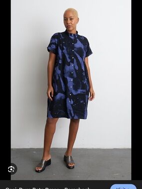 Osei-Duro Bata Dress Rorschach Size Medium